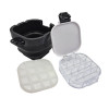 RAW ART MATERIALS AIRTIGHT PALETTE WITH 16 WELLS AND A FOLDABLE CUP