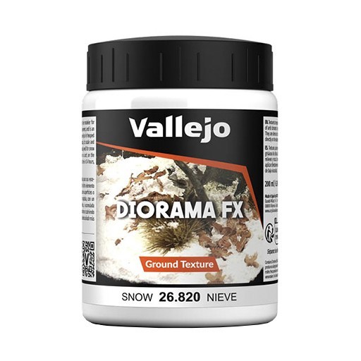 VALLEJO DIORAMA EFFECTS SNOW FOR MODELS & MINIATURES 26820