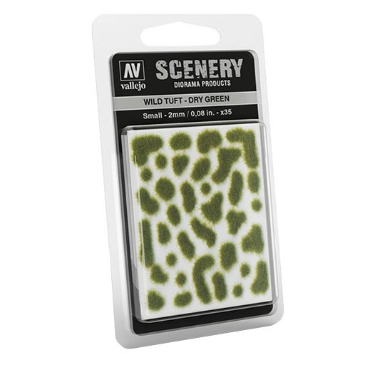 VALLEJO SCENERY - VÉGÉTATION AUTOCOLLANTE POUR MODÉLISME