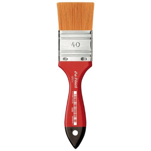 DA VINCI SPIN PENNELLESSA FIBRA SINTETICA MANICO CORTO SERIE 5080