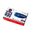 ROSA GALLERY CLASSIC WATERCOLOUR SET OF 12 PANS IN INDIGO METAL BOX