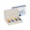 WHITE NIGHTS CAJA ACUARELA 12 GODETS COLORES ESTÁNDAR