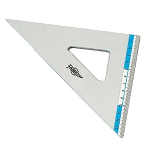 FAIBO 45º ALUMINIUM SET SQUARE FOR TECHNICAL DRAWING