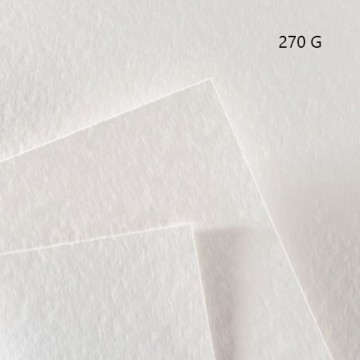 CANSON MONTVAL TORCHON CARTA PER ACQUERELLO EFFETTO NUVOLA 270 G