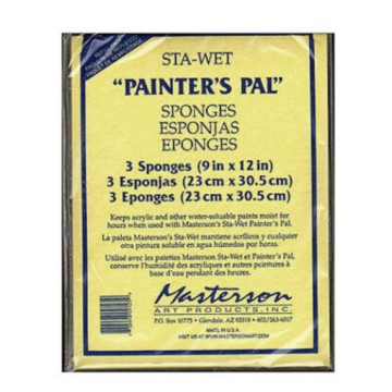 MASTERSON SPONGE REFILL PACK FOR STA-WET PALETTES