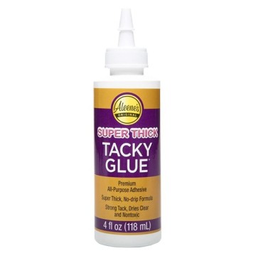 ALEENE'S SUPER THICK TACKY GLUE - ADESIVO MULTIUSO A RAPIDA ESSICCAZIONE