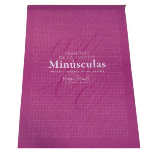 BEGO VIÑUELA CUADERNO DE CALIGRAFÍA INGLESA MINÚSCULAS PAUTA 55 105 HOJAS