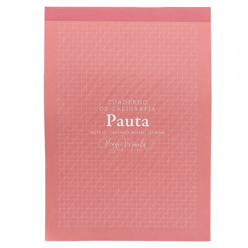 BEGO VIÑUELA PAUTA COPPERPLATE CALLIGRAPHY NOTEBOOK 100 SHEETS