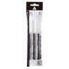 HOLBEIN PACK 3 ROTULADORES VACÍOS PARA TINTA ACRÍLICA - PUNTA REDONDA 0,7 MM