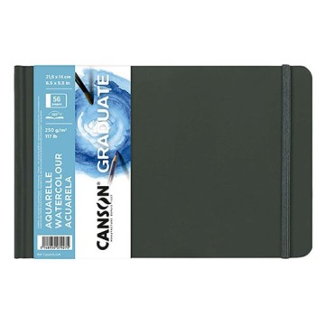 CANSON GRADUATE AQUARELLE TACCUINO PER ACQUERELLO 250 G