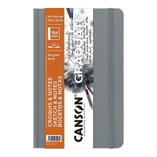 CANSON GRADUATE CARNET BLOC SKETCH & NOTES 90 G