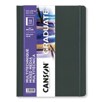CANSON GRADUATE TACCUINO MIXED MEDIA 200 G