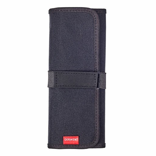 DERWENT PENCIL WRAP BLACK STOFFETUI FÜR BLEISTIFTE UND ZEICHENGERÄTE