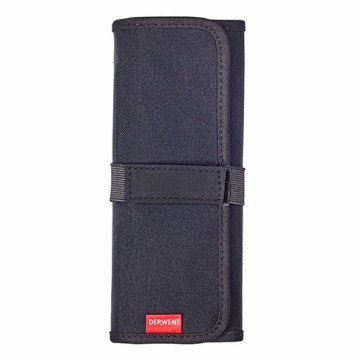 DERWENT PENCIL WRAP BLACK ASTUCCIO IN TESSUTO PER MATITE E STRUMENTI DA DISEGNO