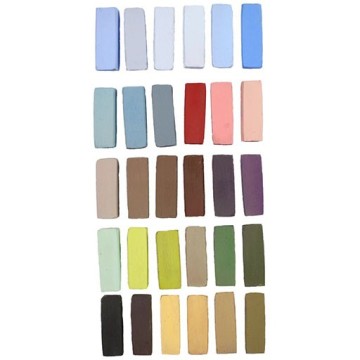 TERRY LUDWIG SCATOLA CARTONE 30 PASTELLI MORBIDI SELEZIONE BASIC LANDSCAPE