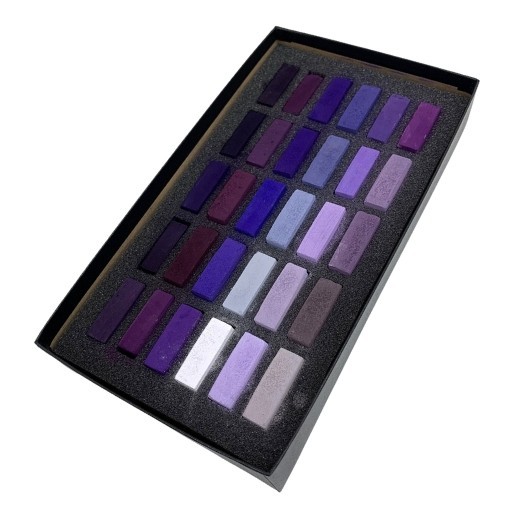 TERRY LUDWIG SCATOLA CARTONE 30 PASTELLI MORBIDI SELEZIONE ULTRA VIOLETS
