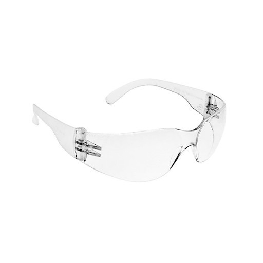 LUNETTES DE PROTECTION ANTI-RAYURES À BRANCHES LARGES ET TRANSPARENTES - OUTLET