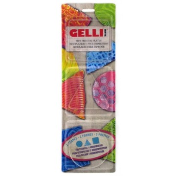 GELLI ARTS SET MINI LASTRE GEL PER STAMPA