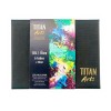 TITAN ARTS PEINTURE À L'HUILE EXTRA-FINE SET PRIMARY 6 X 20 ML