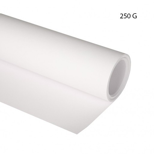 CLAIREFONTAINE PAINT ON PAPER ROLL WHITE COLD PRESSED (NOT) 250 G