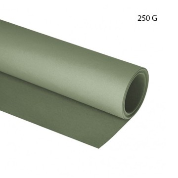 CLAIREFONTAINE PAINT ON ROTOLO CARTA VERDE GRIGIA 250 G