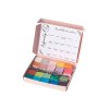 AQUARELLE DE PROVENCE CAJA INFINITY - ACUARELA ARTESANAL VEGANA IRIDISCENTE 20 MEDIOS GODETS