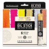 SENNELIER EXTRA FINE OIL STICK SET 6 COULEURS FLUORESCENTES ET MÉTALLIQUES