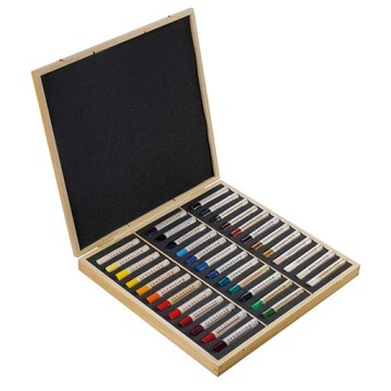 SENNELIER SCATOLA LEGNO 36 OIL STICK 38 ML