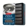 DERWENT XL GRAPHITE BLOCK BOÎTE MÉTAL 6 BÂTONNETS GRAPHITE