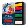 DERWENT METALLETUI MIT 6 XL INKTENSE BLÖCKEN