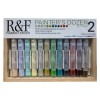 R&F PIGMENT STICK PAINTERS DOZEN 2 SET 12 STICK DI OLIO E PANNELLO