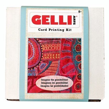 GELLI ARTS CARD PRINTING KIT - SET PER LA STAMPA DI BIGLIETTI