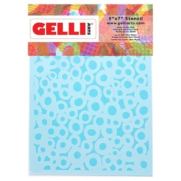 GELLI ARTS DOTS STENCIL - STENCIL DI PUNTI PER STAMPA