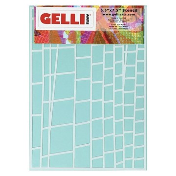 GELLI ARTS LADDER STENCIL - STENCIL DI SCALA PER STAMPA