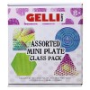 GELLI ARTS ASSORTED CLASS PACK OF 24 MINI PLATES - PACK ASSORTI DE 24 PLAQUES D'IMPRESSION