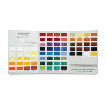MICHAEL HARDING CARTELLA COLORI OLIO