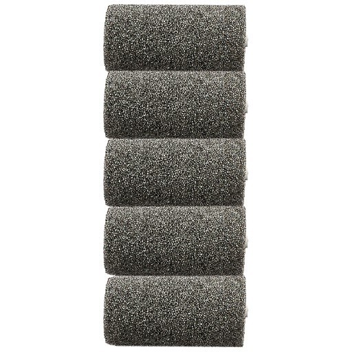 ESSDEE PACK 5 ÉPONGES DE REMPLACEMENT NOIRES POUR ROULEAUX
