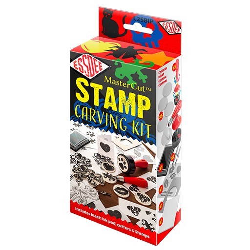 ESSDEE MASTERCUT STAMP CARVING KIT - DRUCK- UND STEMPELSET