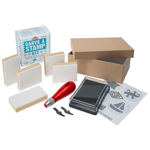 ESSDEE CARVE A STAMP KIT - SET DE GRAVURE DE TAMPONS