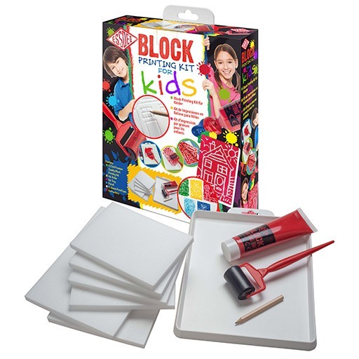 ESSDEE BLOCK PRINTING KIT FOR KIDS - SET GRABADO INFANTIL