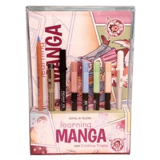 TALENS SET LEARNING MANGA AVEC CRISTINA TRIANA