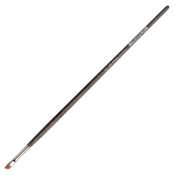 DA VINCI COLINEO PENNELLO OBLIQUO FIBRA SINTETICA KOLINSKY MANICO LUNGO SERIE 1827