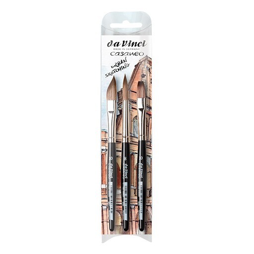 DA VINCI CASANEO XS URBAN SKETCHING AQUARELLPINSEL-SET SERIE 5392