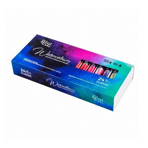 ROSA GALLERY CLASSIC AQUARELLSET 24 X 10 ML TUBEN