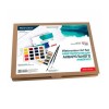 ROSA STUDIO WATERCOLOUR ART SET - BOX WITH BASIC MATERIALS FOR WATERCOLOURS