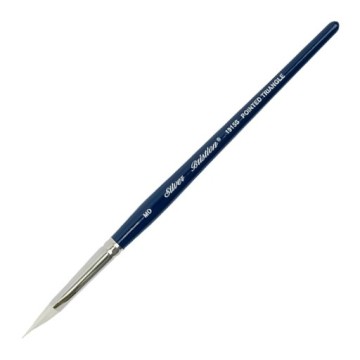 SILVER BRUSH BRISTLON PENNELLO TRIANGOLARE FIBRA SINTETICA MANICO CORTO SERIE 1915S