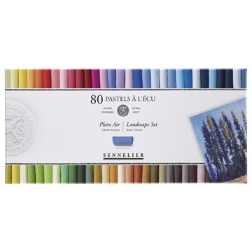 SENNELIER PASTELS À L'ÉCU SET PLEIN AIR 80 MEZZI PASTELLI