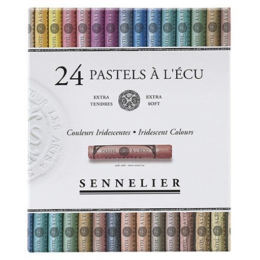 SENNELIER PASTELS À L'ÉCU IRISIERENDE FARBEN SET 24 PASTELLE