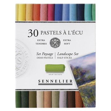 SENNELIER PASTELS À L'ÉCU SET PAESAGGIO 30 MEZZI PASTELLI