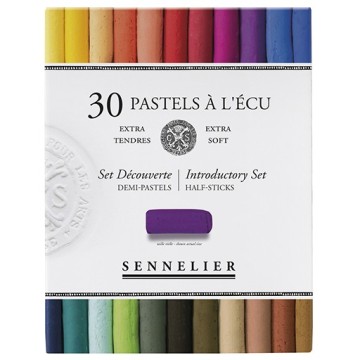 SENNELIER PASTELS À L'ÉCU SET INTRODUTTIVO 30 MEZZI PASTELLI